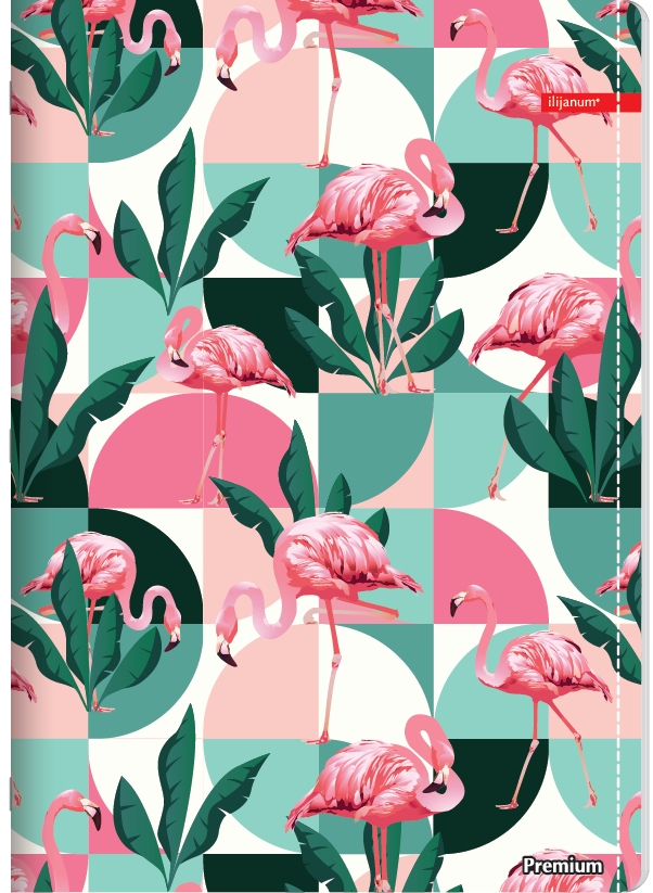 SVESKA A4 MP SIROKI KARO 52L 80g PREMIUM ILIJANUM